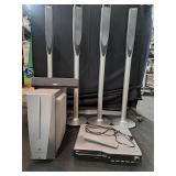 JVC DVD Digital Theater System Th-C6 w/Surround So