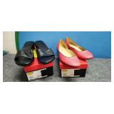 Two New Pairs Ladies Shoes size 9.5 & 10