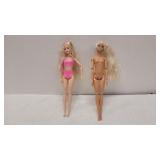 2015 & 2021 Barbies