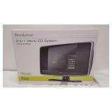 NIB Sealed 2-in-1 Micro CD System