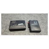 Panasonic & Sony Cassette Players