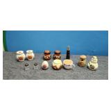 Small Collection of Salt and Pepper Shakers