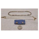 2)  Necklaces & Earrings