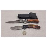 Switch Blade & Damascus Blade Knives