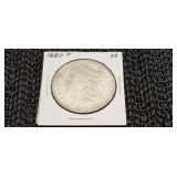 1880 P AU  Morgan Silver Dollar