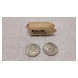 $10 Roll of Kennedy Half Dollars