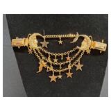 Kirks Folly Cardigan/Dress Clip Moon & Stars