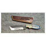 4' Blade Knife with Belt Sheath