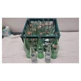 Crate of Dr. Pepper & Coke Bottles