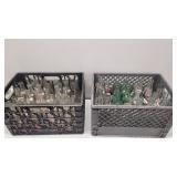 Crates Fill of Vintage Pepsi Bottles