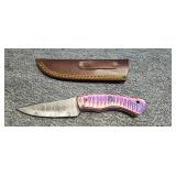 4' Blade Knife with Belt Sheath