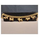 Kirks Folly Whimsical Dogs Charm Bracelet