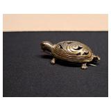 Sterling Silver Jezlaine Turtle Pin - Mervyns