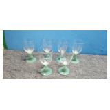 Villeroy & Bosch Isabelle Green Water Goblets