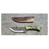 4' Blade Knife with Belt Sheath