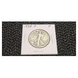 1938 P F Waliking Libert Half Dollar