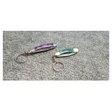 Two Key Ring Pocket Knives
