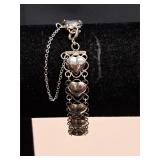 925 Silver Heart Bracelet