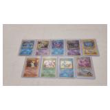 9)  Pocket Monsters Cards