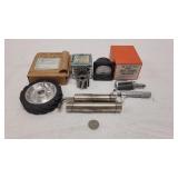 Alcohol Torch, Micrometer,Milliamp Meter & More