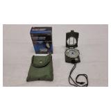 Military Lensatic Sighting Compass