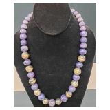 Beaded Gemstone Necklace