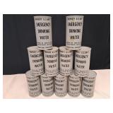 11) Cans of Government Issued Water