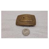Vintage NOS Woodbadge Boy Scout Brass Belt Buckle