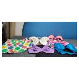 6) New 42 D Bras, and Twister Shorts