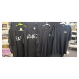 4) XXL  Black  T-Shirts