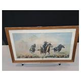 Framed Art Print (Signed) 27' x 15'