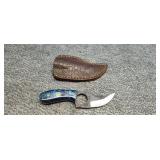 3' Blade Knife with Belt Sheath