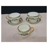 Lenox Monticello Tea Cups & Saucers