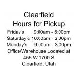 AUCTION PICK UP INFORMATION