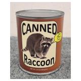 Fake Can of Raccoon Meat