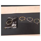 3) Bracelets & 1) Leather Bracelet Kit