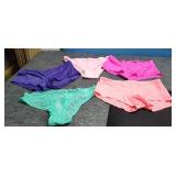 5) Pair Size Large Ladies Underwear