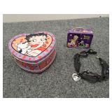 Betty Boop Tins & Necklace