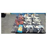 3) Star Wars Memrobilia 2pc Bath Towels