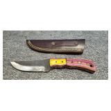 4' Blade Knife with Belt Sheath