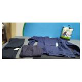 XL Sweat Shirt, 2) Pair Large Pants and More