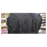 4) Large Black T-Shirts