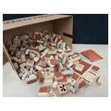 Box of Rubber Stamps