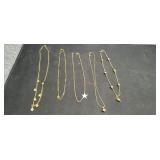 5) Goldtone Necklace