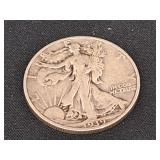 1939 S  Silver Walking Liberty Half Dollars