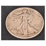1944  Silver Walking Liberty Half Dollars