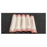 5) Rolls of Pennies
