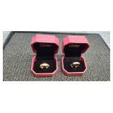 2)  Rings 7.5, 9.5 Unauthenticated No Refunds