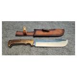 8.5'  Blade Hunting Knife with Belt Sheath