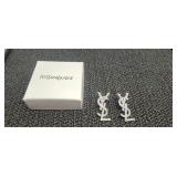 Sparkling Earrings  Unauthenticated No Refunds